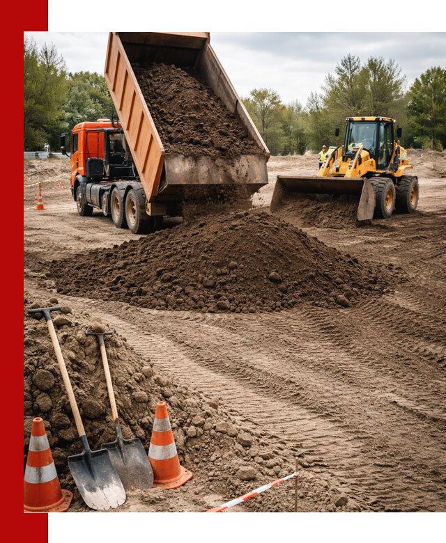 Поставка и доставка планировочного грунта в Камне-на-Оби