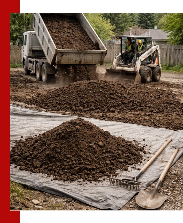 Грунт для отсыпки участка с доставкой в Камне-на-Оби