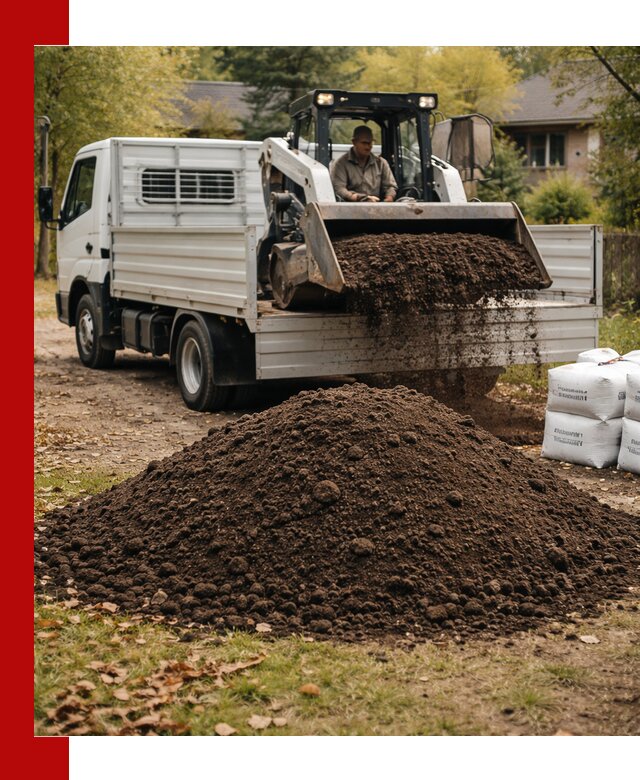 Доставка садовой земли в больших объёмах в Камне-на-Оби