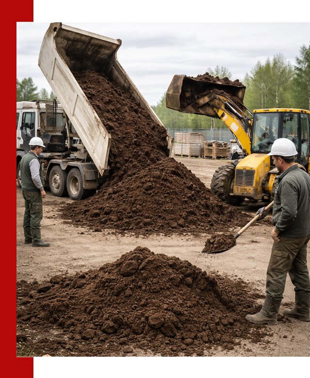 Доставка торфа оптом и в мешках в Камне-на-Оби