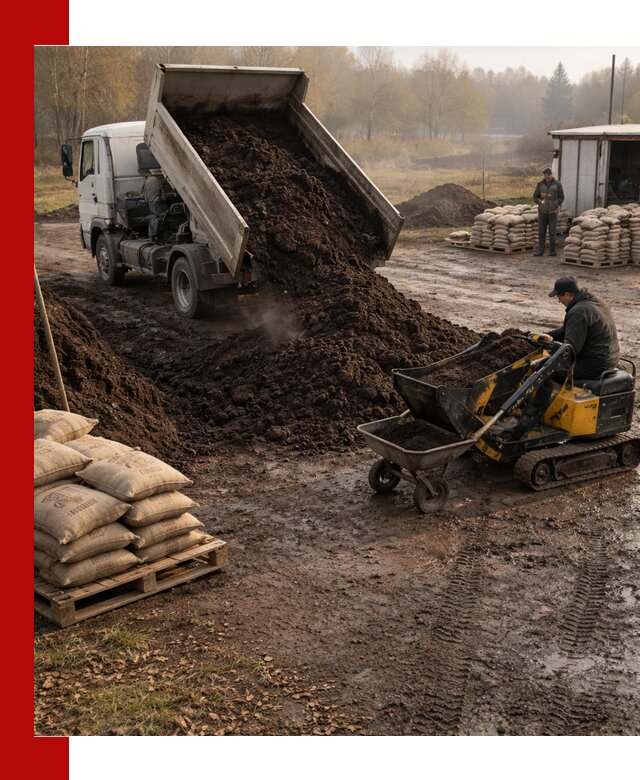 Кислый торф в доставке по выгодным ценам в Камне-на-Оби