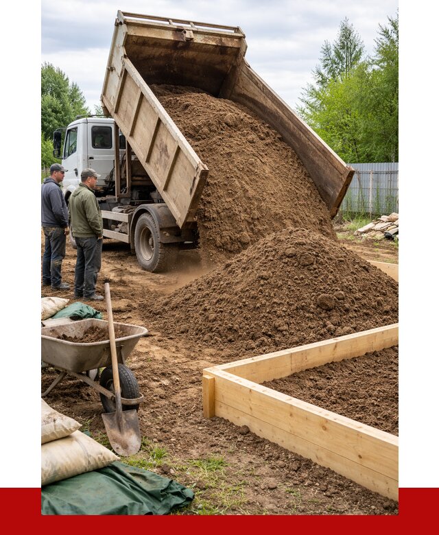 Торфо песчаная смесь в Камне-на-Оби с доставкой от 1878 р. | ПРОНЕРУДКно