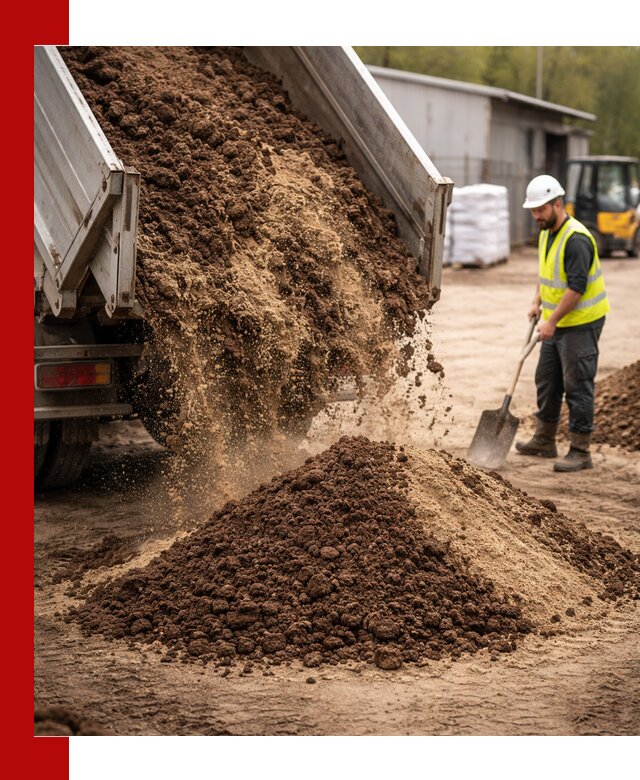 Доставка торфо-песчаной смеси в Камне-на-Оби для строительства и озеленения