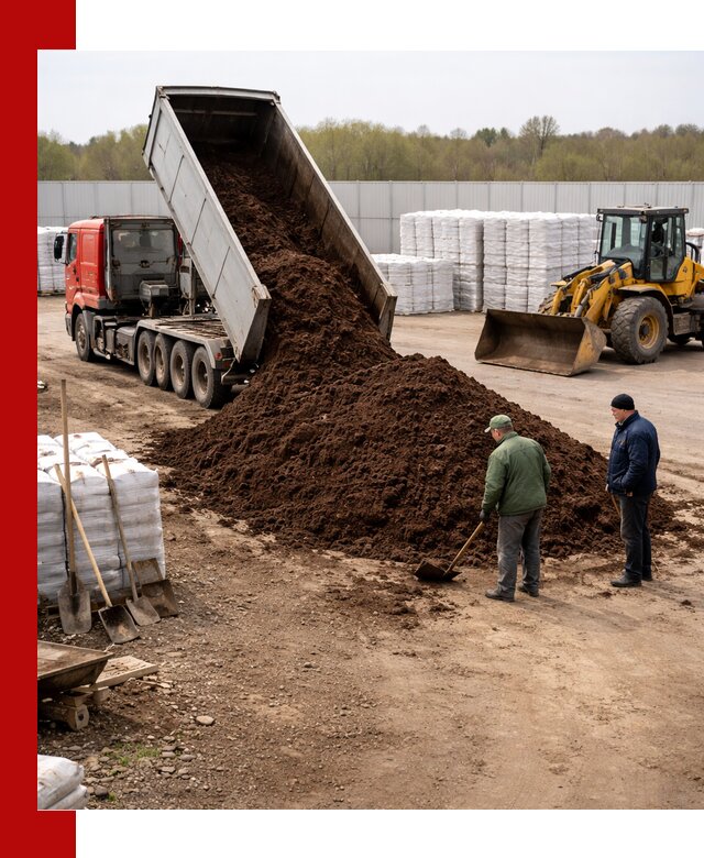 Доставка торфяных смесей оптом и в розницу в Камне-на-Оби