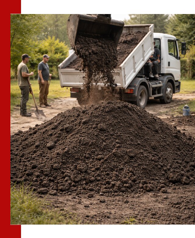 Доставка и продажа чернозема в Камне-на-Оби оптом и в розницу