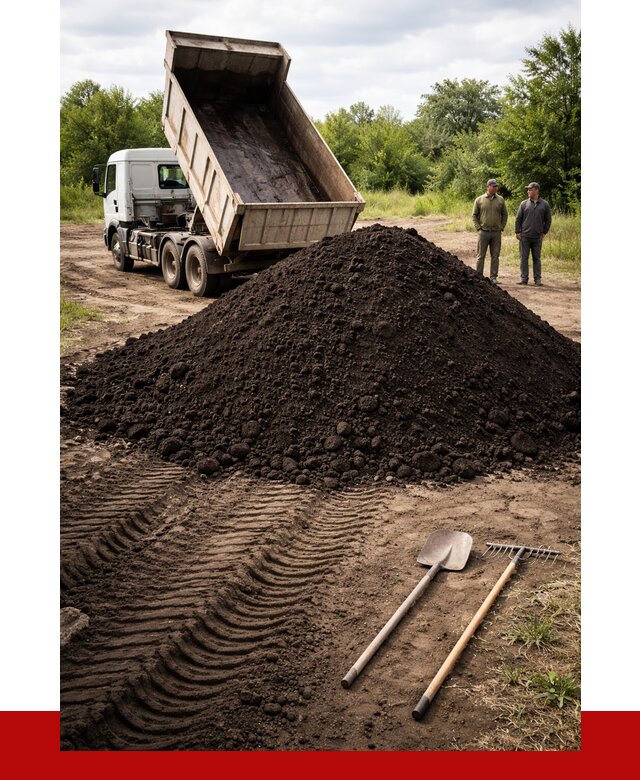 Купить чернозем навалом в Камне-на-Оби от 1218 р. за куб | ПРОНЕРУДКно