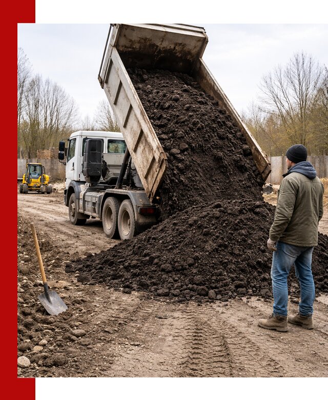 Доставка чернозема навалом в Камне-на-Оби быстро и выгодно