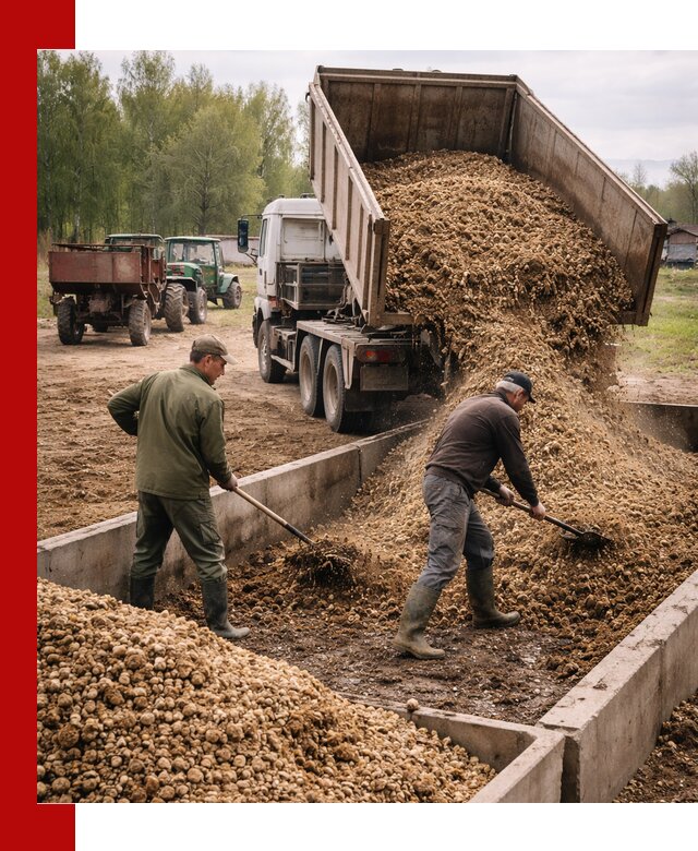 Куриный помет с доставкой в Камне-на-Оби оптом и в розницу