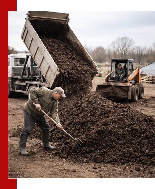 Доставка и продажа перегноя в Камне-на-Оби быстро и дешево