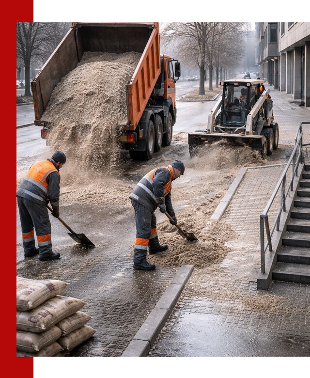 Поставка противогололедных материалов в Камне-на-Оби
