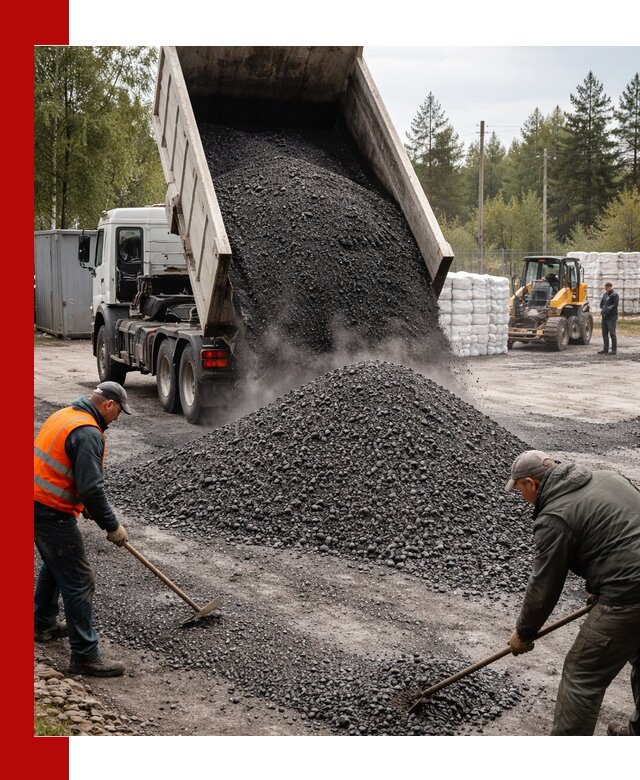 Доставка и продажа асфальтного гранулята в Камне-на-Оби