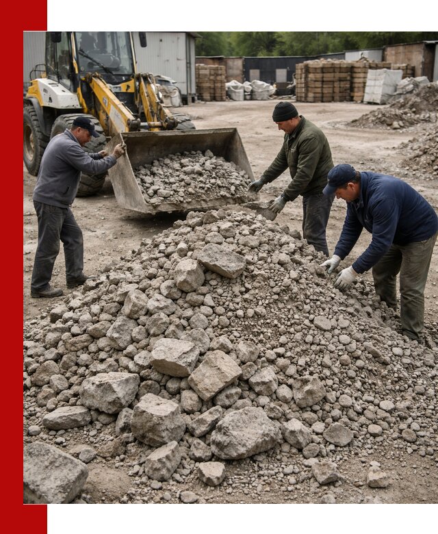 Демонтаж и вывоз бой бетона в Камне-на-Оби
