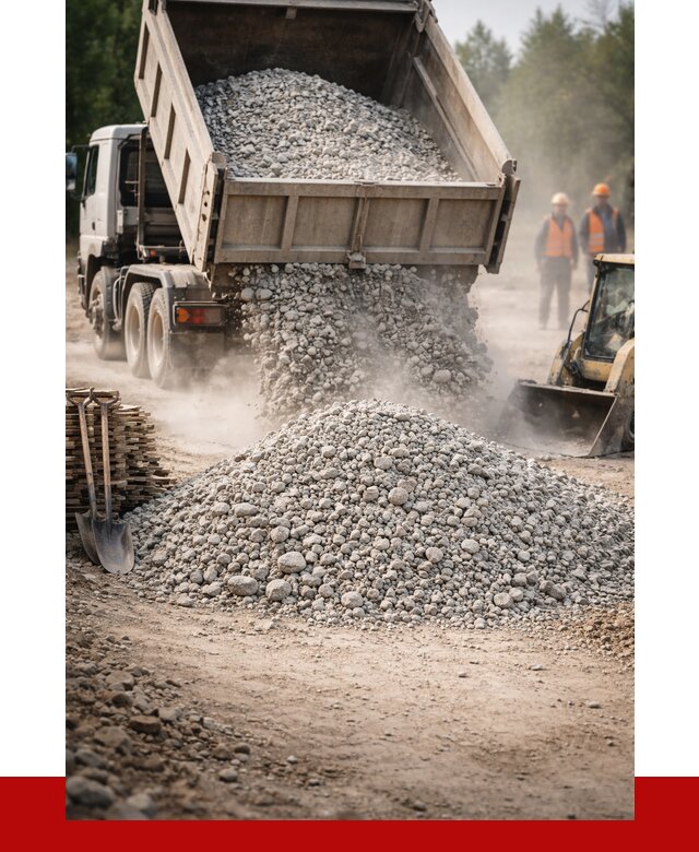 Купить дробленый бетон в Камне-на-Оби от 1726 р./куб | ПРОНЕРУДКно