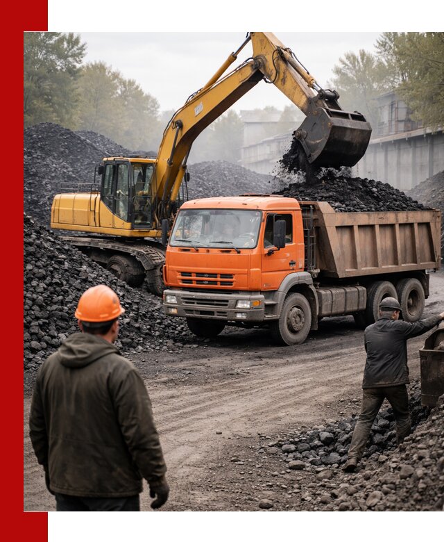 Доставка угля автотранспортом в Камне-на-Оби быстро и выгодно
