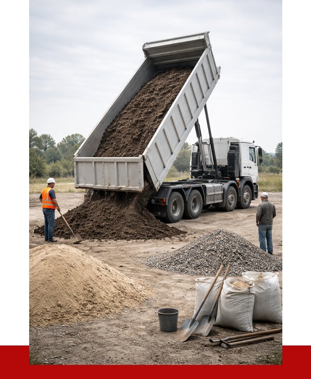 Доставка самосвалом 30 кубов в Камне-на-Оби от 8628 р. | ПРОНЕРУДКно