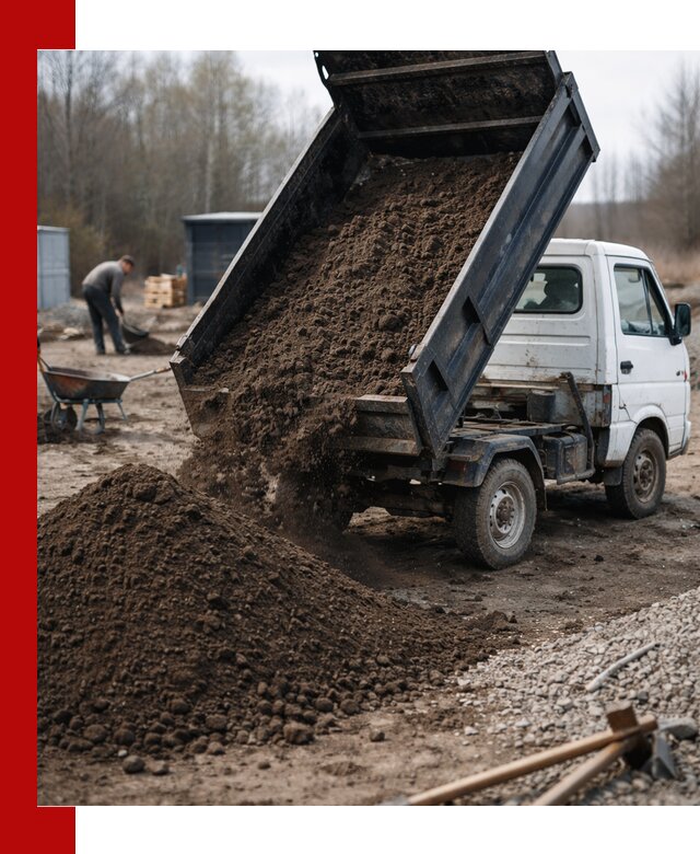 Аренда минисамосвала в Камне-на-Оби для доставки сыпучих материалов