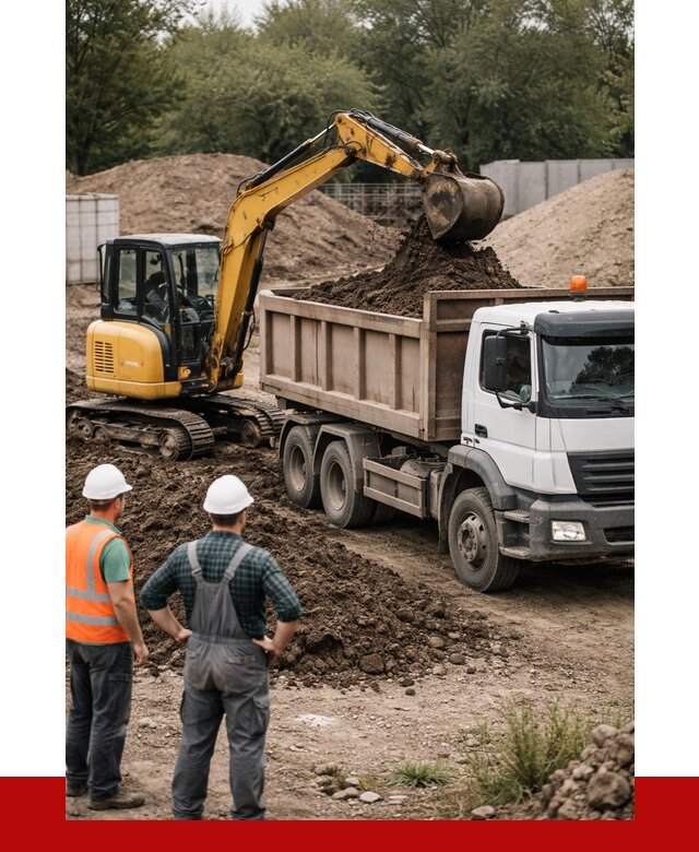 Вывоз грунта в Камне-на-Оби от 4568 р. самосвалом | ПРОНЕРУДКно