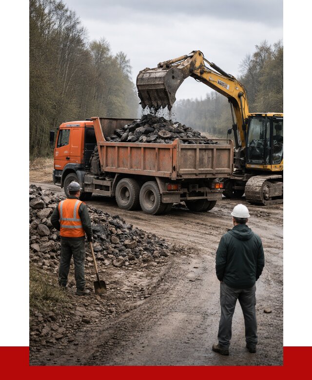 Вывоз асфальта в Камне-на-Оби от 4568 р. самосвалом ПРОНЕРУДКно