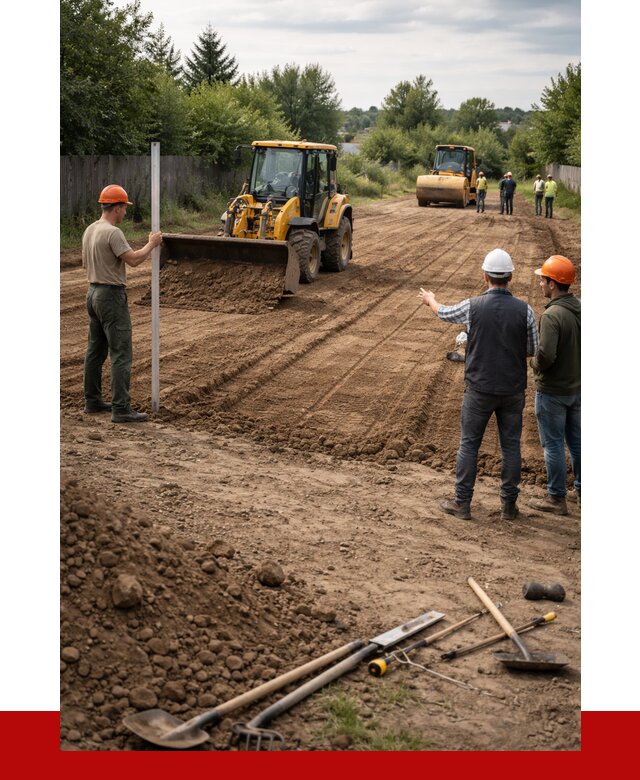 Планировка участка грунтом в Камне-на-Оби от 4568 р ПРОНЕРУДКно