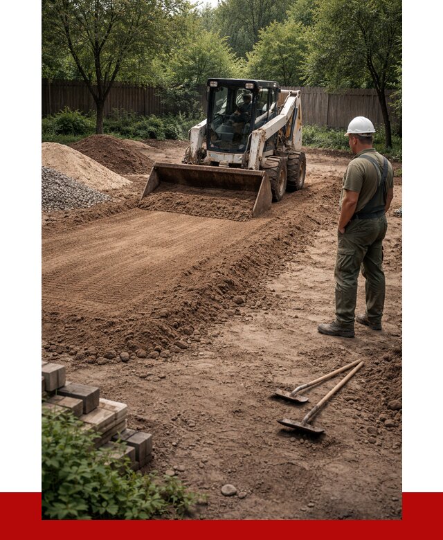 Выравнивание участка под ключ в Камне-на-Оби от 3553 р. | ПРОНЕРУДКно