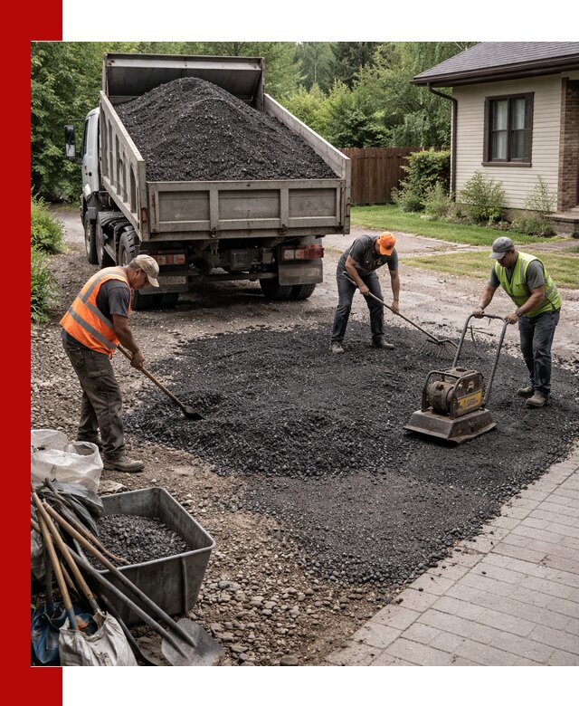 Асфальтовая крошка для двора с доставкой в Камне-на-Оби